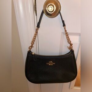 Coach black shoulder bag